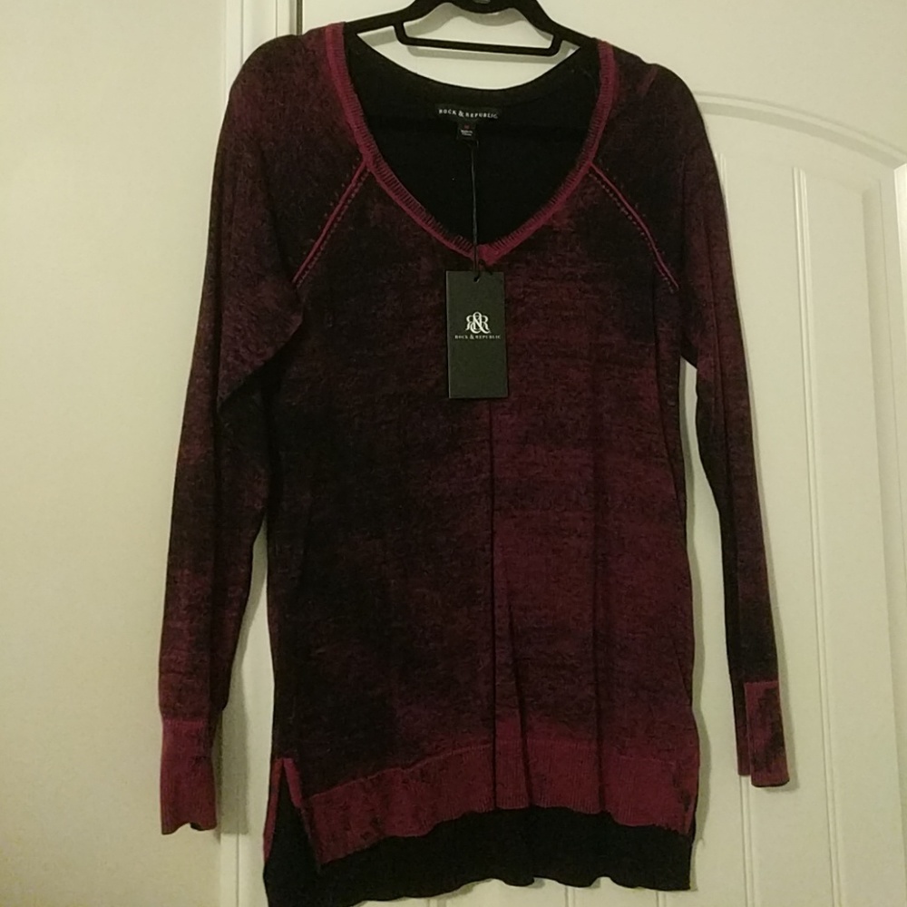 Pink Rock & Republic sweater